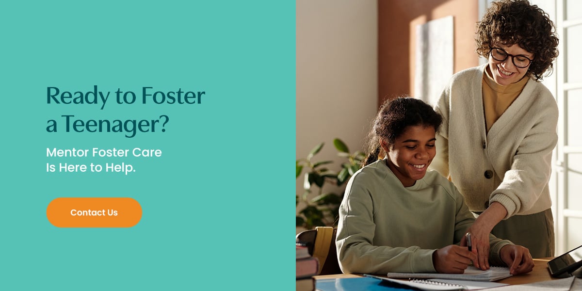 Ready to Foster a Teenager? Mentor Foster Care Is Here to Help